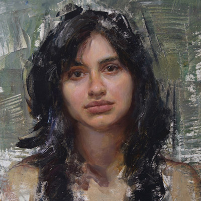 ''Lysandra'', oil, 30x24'', private collection